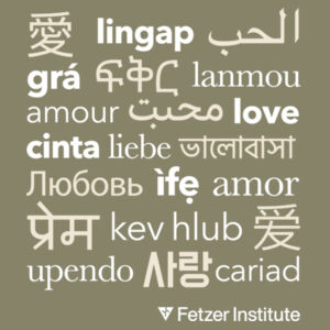 Allmade® Unisex Tri-Blend Long Sleeve Love Translated Tee Design