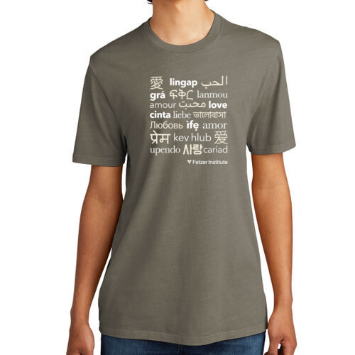 Allmade® Unisex Mineral Dye Organic Cotton Love Translated Tee Thumbnail