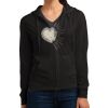 Women's Fitted Jersey Full Zip Hoodie Thumbnail