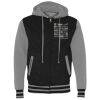 Unisex Heavyweight Varsity Full-Zip Hooded Sweatshirt Thumbnail