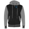 Unisex Heavyweight Varsity Full-Zip Hooded Sweatshirt Thumbnail