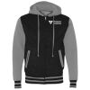 Unisex Heavyweight Varsity Full-Zip Hooded Sweatshirt Thumbnail