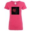Women’s Glitter V-Neck T-Shirt Thumbnail