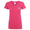 Women’s Glitter V-Neck T-Shirt Thumbnail